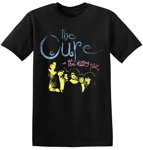 The Cure T Shirt Cool Old Band Black Vintage Classic Rock Band Tee