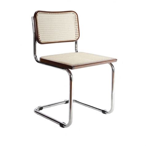 Vintage metal kitchen chairs round base recliner slipcovers. Breuer Metal Chair with Cane Seat and Back in 2020 | Metal ...