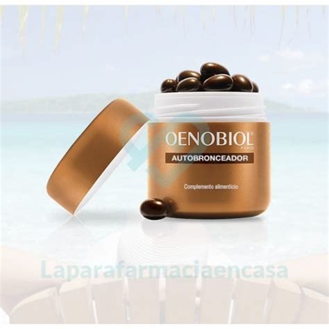 Oenobiol Autobronceador 30 Cáps X 2 Bronceado Sin Sol