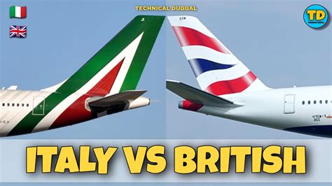 Alitalia Airlines Vs British Airways Comparison Youtube