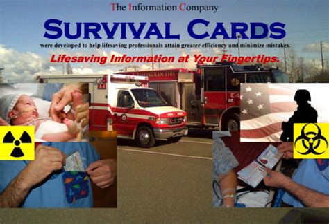 Survival Cards Quick Referencereview For Acls Pals Nicu Nr Cards