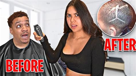 Letting My Girlfriend Cut My Hair We Almost Broke Up After This Youtube