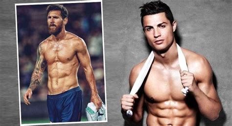 Los Futbolistas Cristiano Ronaldo Y Leo Messi Rivales En La Web Porno
