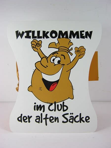 Geschenktüte Willkommen Im Club Der Alten Säcke26 Cmneu