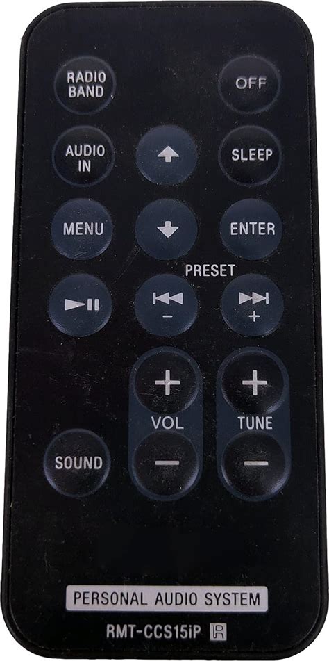 Amazon Com Used RMT CCS15iP For Sony Personal Audio System Remote