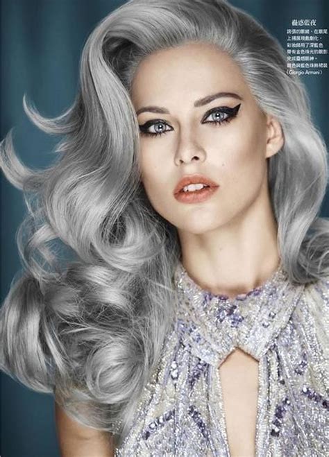 Gray Hair Color Ideas 2018 2019 Long Hair Tutorial Page 3 Of 3