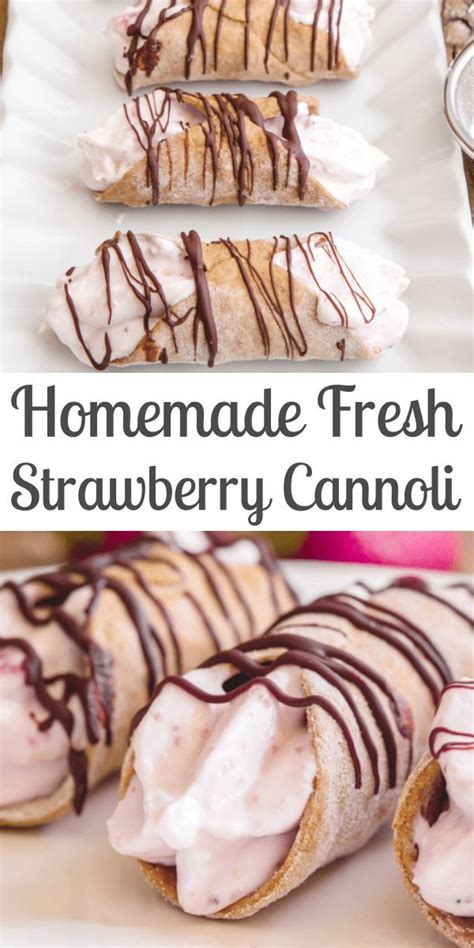 This thick, sweet and rich in flavor dessert is famous all over the world. Homemade Strawberry Cannoli make the perfect Classic ...