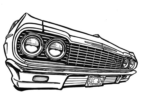 Lowrider Drawing Images Free Download On Clipartmag