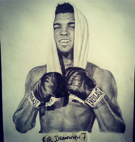Muhammad Ali By Drawwww On Deviantart