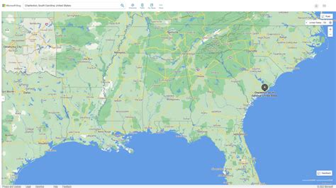 Charleston South Carolina Map And Charleston South Carolina Satellite Image