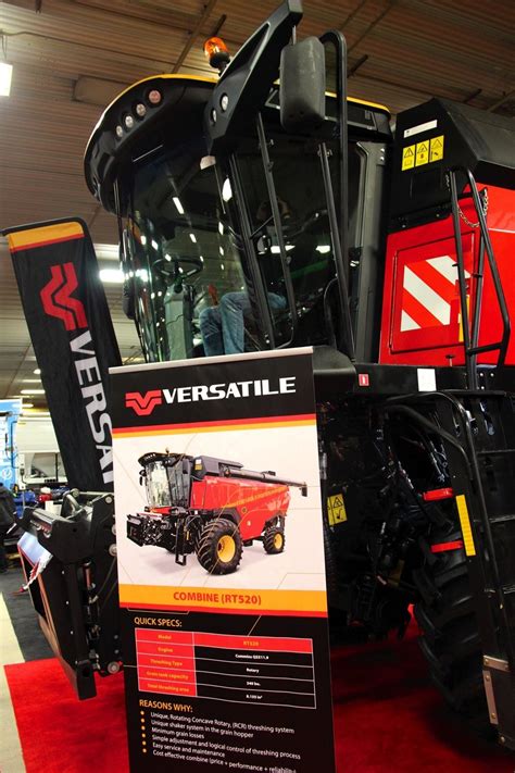 Versatile Debuts New Combine Anniversary Tractor For 2018