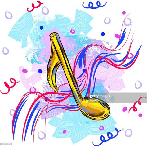 Golden Music Note High Res Vector Graphic Getty Images