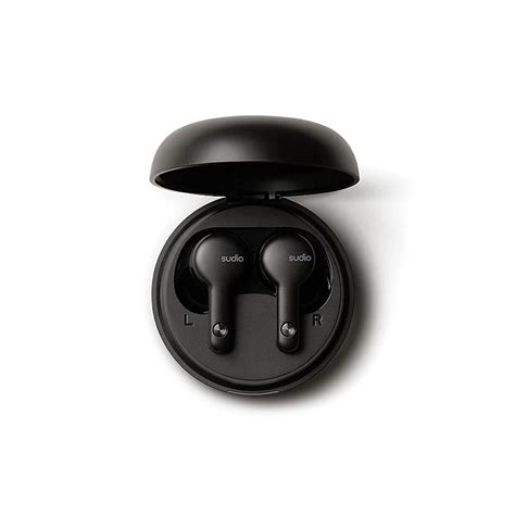 Sudio A2 Anc True Wireless Earbuds Black Ishopchangi