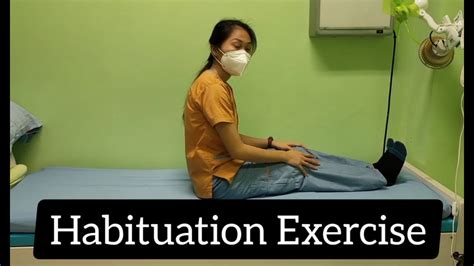 Habituation Exercise Vestibular Rehab Therapeutic Exercise