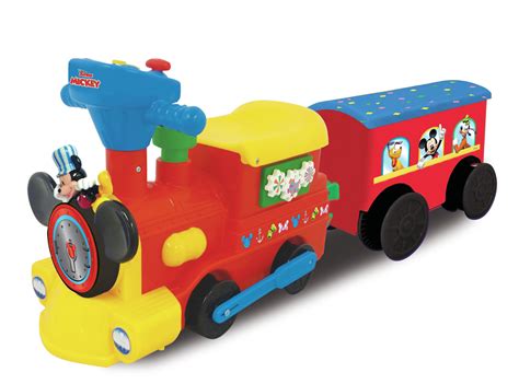Buy Mickey Mouse Powered Train Activity Ride On At Mighty Ape Nz