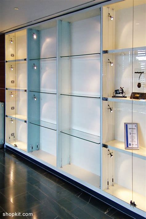 Glass Cabinet Display Walls Shopkit Uk Wall Display Cabinet Glass