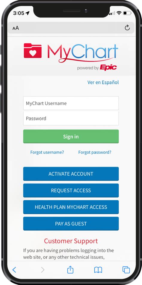 Mychart App Image Legacy Community Health