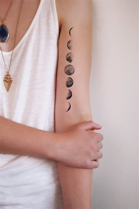 Moon Phases Tattoo Ideas Design Talk
