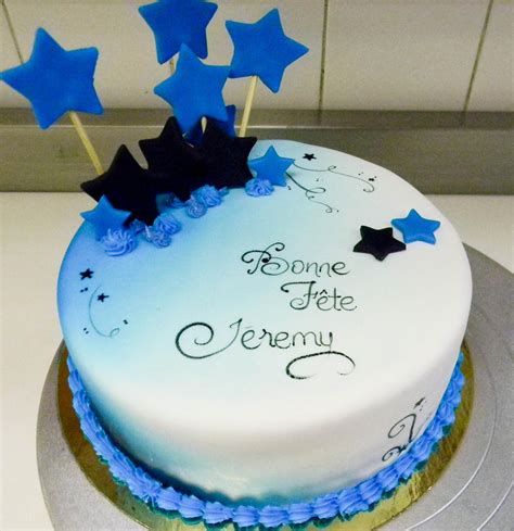 Starry Blue Cake By Buttercreamfantasies On Deviantart