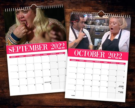 Gemma Collins 2022 Wall Calendar Funny Quirky Etsy