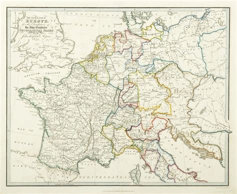 The Central Part Of Europe For The Elucidation Of The Abbe Gaultiers
