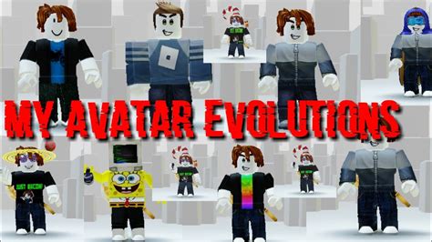 Roblox My Avatar Evolutions Youtube