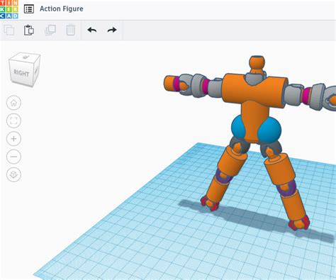Making An Action Figure In Tinker Cad 5 Steps Instructables