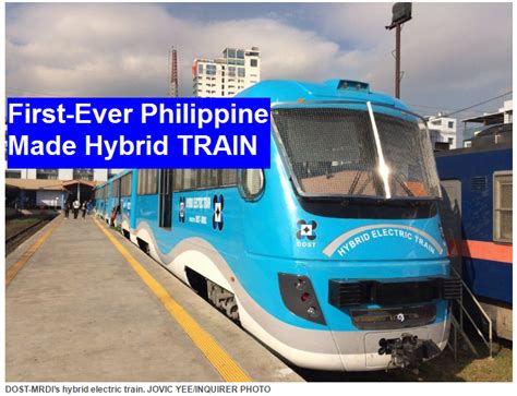 Philippine Made Hybrid Electric Train To Start Operating On March