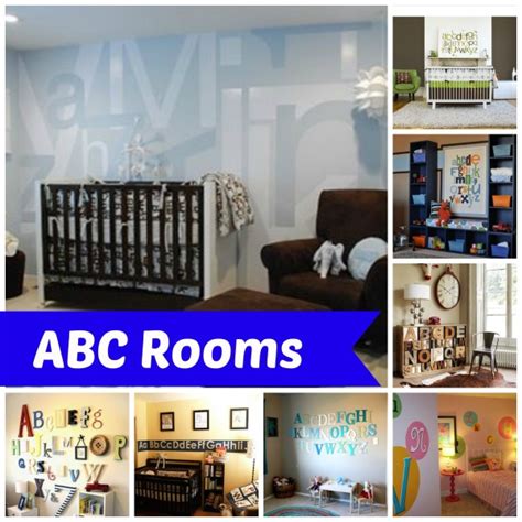 Alphabet Themed Rooms For Kids Design Dazzle