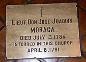 Lieut Don Jose Joaquin Moraga - Founder of San Francisco. An officer in ...