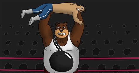 Bear Wrestling Wrecking Ball Wrestling January 3rd 2016 Pixiv