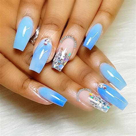 Famous Baby Blue Nail Designs References Inya Head