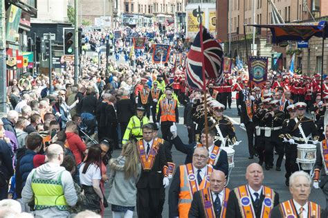 Thousands Set To March Through The Streets Of Glasgow In Several Orange