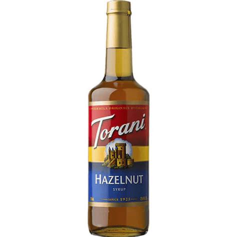 Torani Hazelnut Syrup Ml Canteen Canada