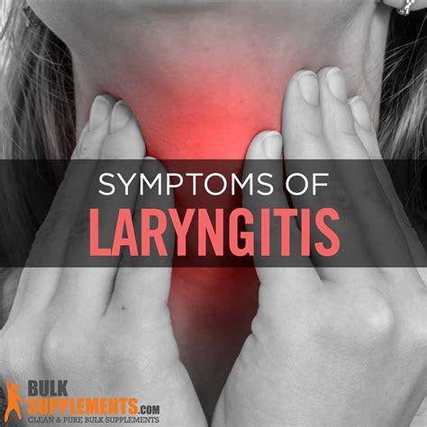 laryngitis symptoms causes and treatment