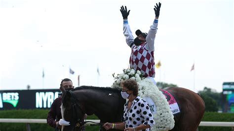 Tiz The Law Wins 2020 Travers Stakes At Saratoga Race Course