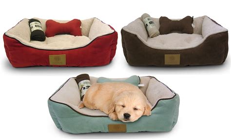 Akc Pet Bed Set With Pillow And Blanket Groupon