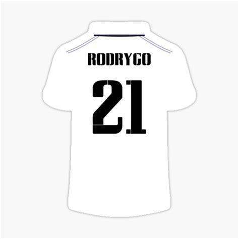 Rodrygo Madrid 22 Sticker For Sale By Ontargetsports Redbubble