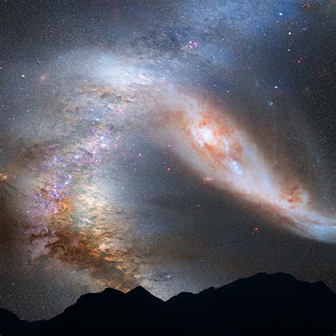 2048x2048 Andromeda Galaxy Milky Way Ipad Air Hd 4k Wallpapersimages
