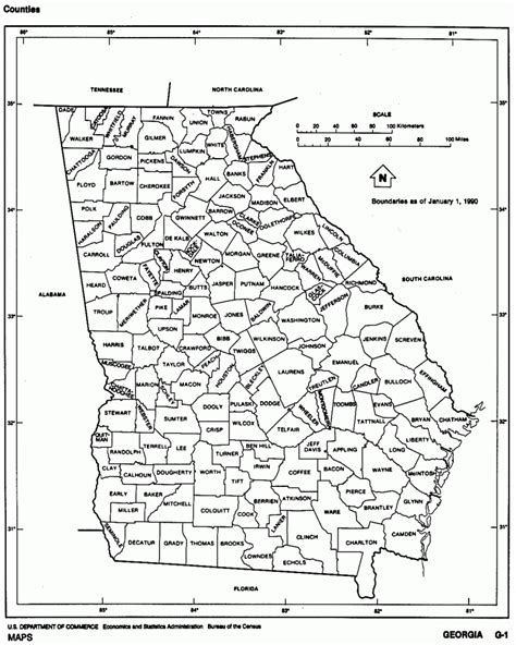 Georgia Maps Perry Castañeda Map Collection Ut Library Online Printable Map Of Macon Ga