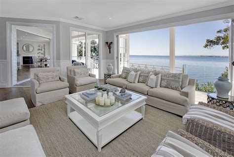 Hamptons Living Room 19 In 2020 Coastal Style Living Room Coastal