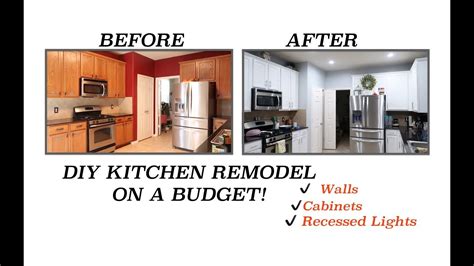 You have many tricks accessible for setting up a small living space. DIY KITCHEN REMODEL | BUDGET KITCHEN MAKEOVER - YouTube