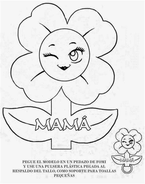 Dibujos colorear día de las madres. Maestra de Infantil: Tarjetas para colorear en el día de ...