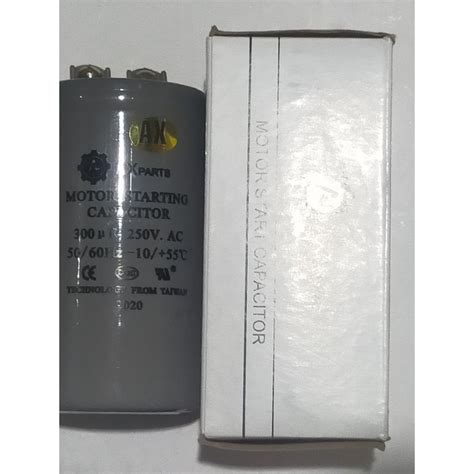 Starting Capacitor 300uf 250v Shopee Philippines