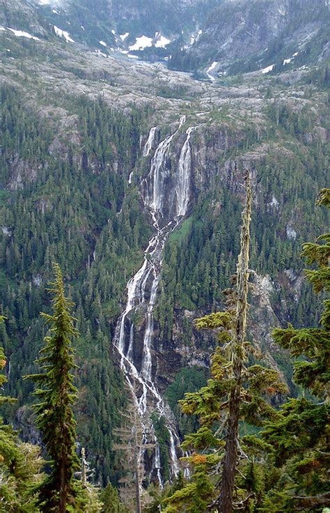 Della Falls British Columbia Canada World Waterfall Database