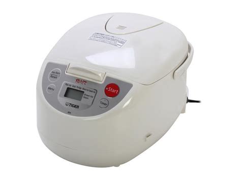 Tiger Jba B U Milky White Microcomputer Rice Cooker Warmer Steamer