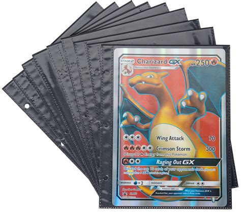 5 Oversized Jumbo Pokemon Cards In Top Loaders Ex Gx Legendary Full