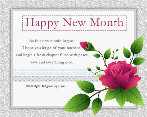 New Month Messages And Wishes Happy New Month