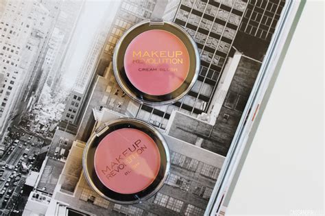 Makeup Revolution Powder Cream Blushes Review Swatches