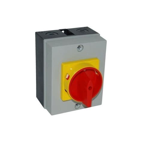 4 Pole Rotary Isolators Switches Ip65 16a 20a 32a 40a 63a 80a Lockable